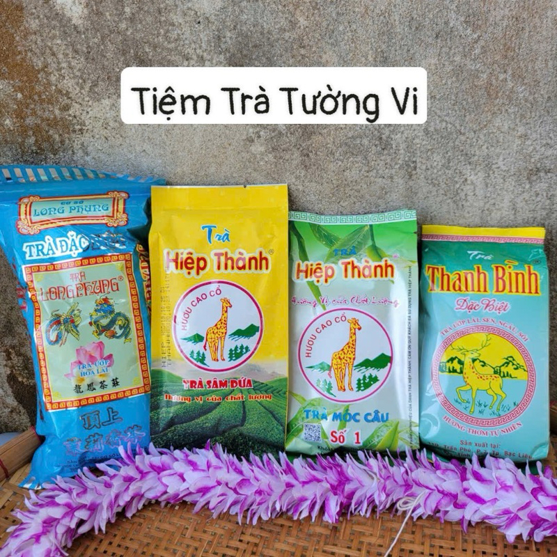 [Tường Vi] TRÀ 4 VỊ TRÀ ĐẶC BIỆT THƠM DỨA- LÀI- MÓC CÂU TỔNG 310g TRÀ, MÀU ĐẸP TRÀ NGON CHUẨN VỊ MIỀ