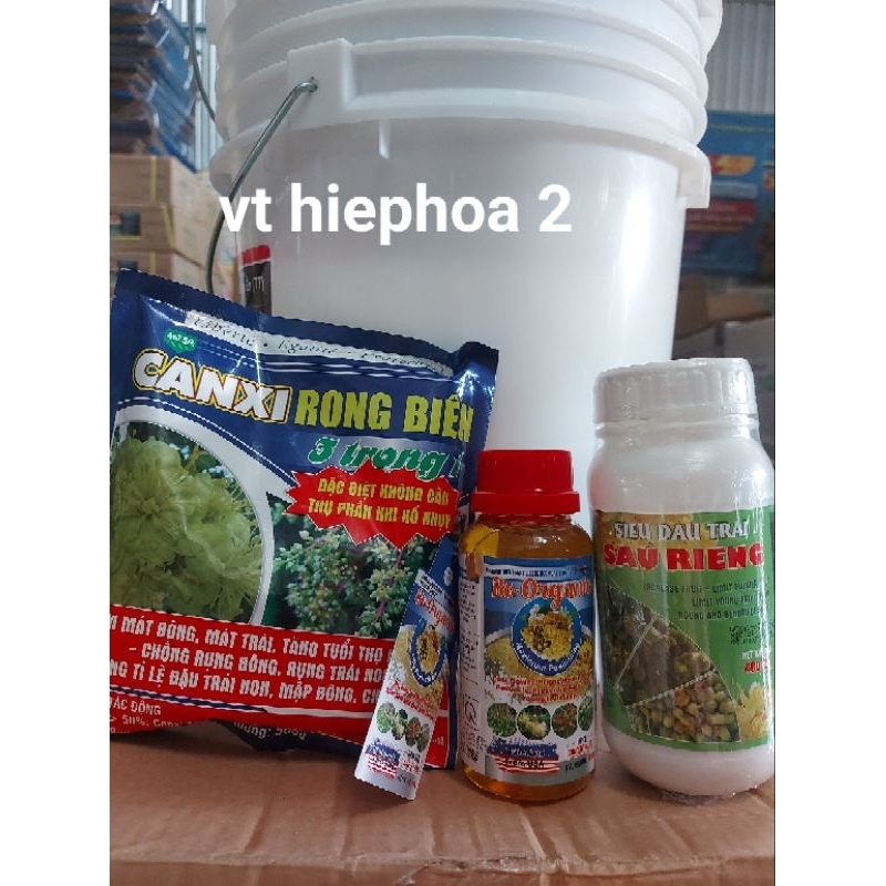 Bộ 3 Đậu Trái Sầu riêng Mỹ ( 200lit )