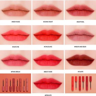 Son 3CE Velvet Lip Tint Dạng Kem