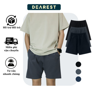 Quần short đùi nam Dearest Sporty Shorts chất gió cotton mềm mại nhẹ co giãn 4 chiều thoáng mát dáng thể thao 