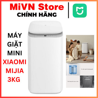 (HỎA TỐC 2H) Máy Giặt Khử Trùng MINI 3Kg XIAOMI MIJIA XQB30MJ102W THÔNG MINH Chính Hãng