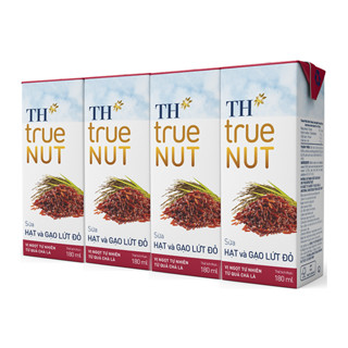 [COMBO 3 lốc] Sữa hạt TH True Milk Nut 180ml - Óc chó/hạnh nhân/mắc ca