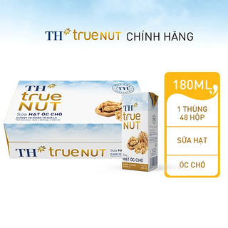 [COMBO 3 lốc] Sữa hạt TH True Milk Nut 180ml - Óc chó/hạnh nhân/mắc ca