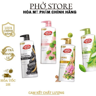 Sữa tắm Lifebuoy Detox Matcha Khổ Qua, Muối hồng và Than Hoạt Tính Bạc Hà 800g