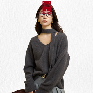 Khăn quàng cổ - Khăn len trơn dệt kim không xù phong cách Y2K Harajuku Punk Re1925 Studio KY01