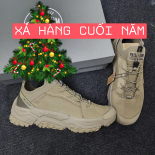 [ HÀNG HIẾM ] Giày Palladium Grid off Chính hãng da lộn chống nước dành cho nam