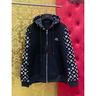  Áo khoác Nam LV họa tiết phong cách trẻ trung chất nỉ 2 lớp nỉ form chuẩn 