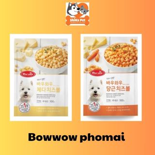 PHÔ MAI VIÊN BOWWOW CHO CHÓ, MÈO, HAMSTER 100G