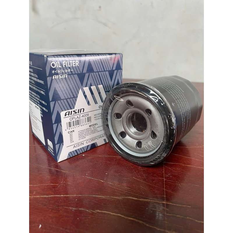 [AISIN] OFLAZ-4009 Lọc nhớt MITSUBISHI MIRAGE, LANCER, XPANDER, ATTRAGE, HUYNDAI I10, CITY, CIVIC, A