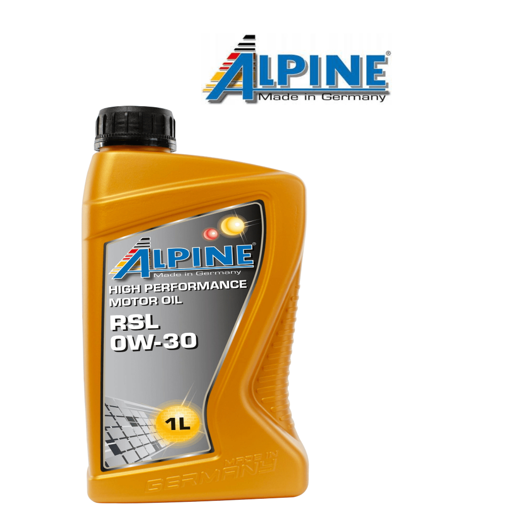 DẦU NHỚN ALPINE RSL 0W30 DÙNG CHO XE TAY GA VÀ XE Ô TÔ, 1 Lít