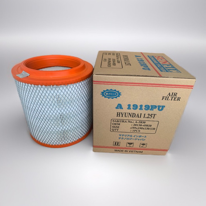 Lọc gió Huyndai 2T5 A-1919 PU / A2830 / huyndai minty 2T5