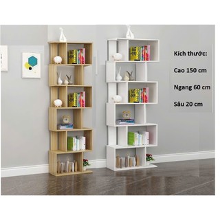 kệ sách đa năng - kệ để đồ CHỮ S, kệ để sách tháo lắp