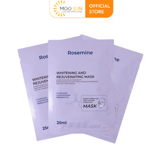  Mặt Nạ Dưỡng Trắng Da Mềm Da Rosemine Whitening And Rejuvenating 25ml 
