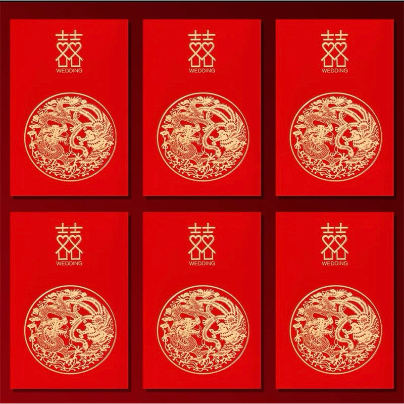 🐲Lì xì Cưới long phụng 🐉 35k/10 bao