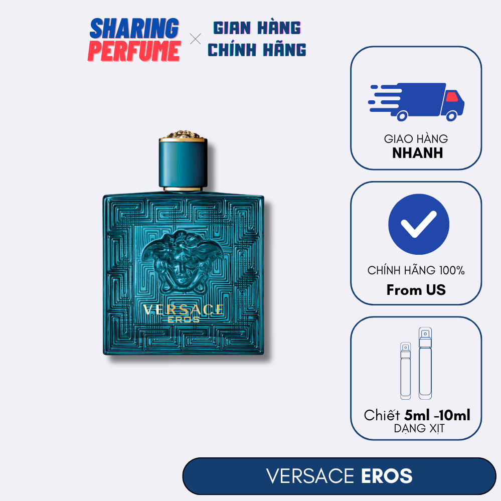 💥Sharingperfume - Nước hoa Versace Eros men
