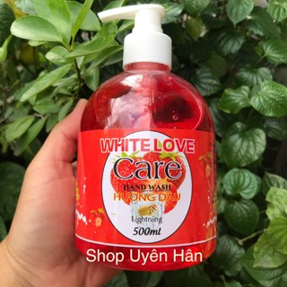 (Đặc biệt) Nước rửa tay White Love Care, White Love Protex 500ml