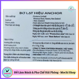 Bơ lạt Anchor, bơ làm bánh (chiết lẻ)