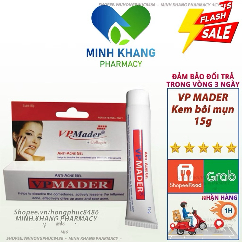 Kem bôi mụn VP MADER