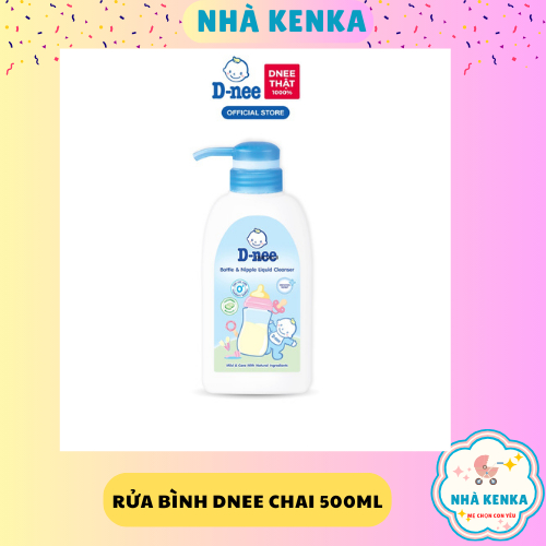 Nước rửa bình sữa Dnee chai 500ml(Phân phối độc quyền Công Ty Đại Thịnh)