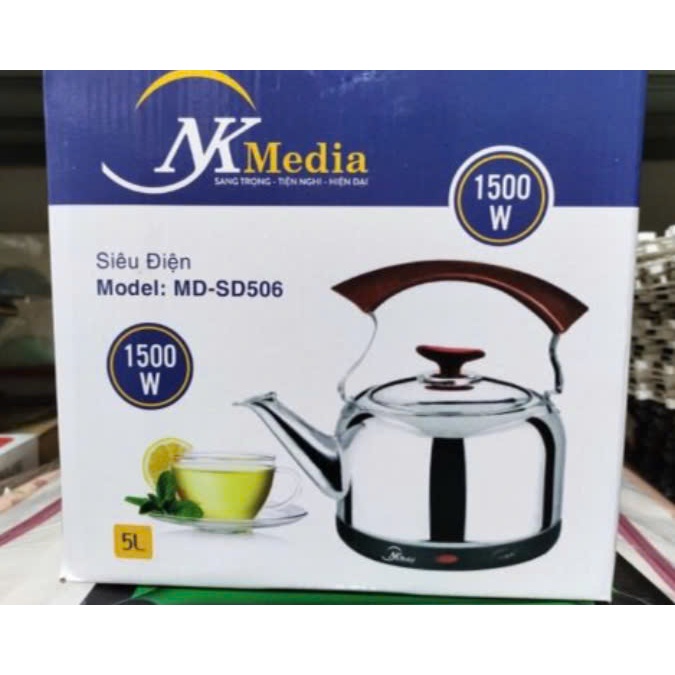 Ấm Siêu Tốc NK Media MD-SD506 (5 lít)