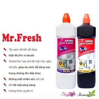 Tẩy toilet bồn cầu siêu sạch diệt khuẩn Mr.Fresh 1L thơm