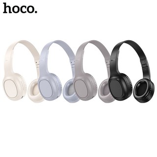  Tai nghe chụp tai Hoco W46 có bluetooth V5.3 cổng AUX 3.5mm micro đàm thoại âm thanh nghe rõ ràng,chân thực 