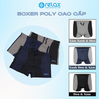  Quần Bơi Đùi Nam RELAX RLSW005 Thun Lạnh Cao Cấp thoáng mát mềm mại co giãn ôm trọn 
