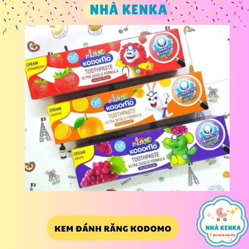 Kem đánh răng KODOMO 45g trẻ em Thái Lan