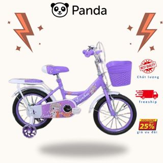 Xe đạp cho bé gái từ 2-3-4 tuổi đến 9 tuổi, Xe đạp trẻ em Xaming hàng chính hãng HCK04