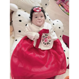 hanbok cho bé (ảnh thật)