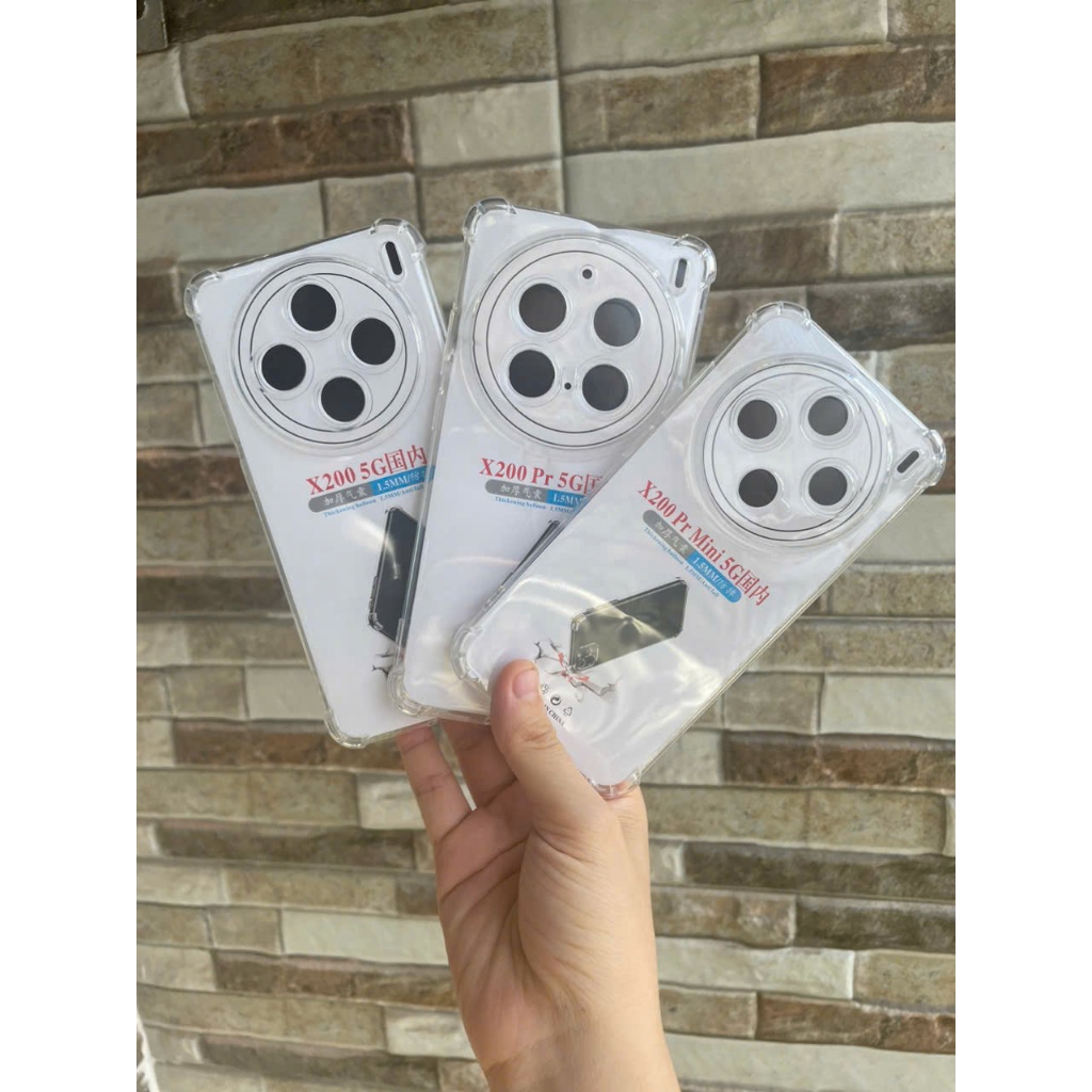 Ốp lưng chống sốc 4 góc cho Vivo X200 , X200 Pro , X200 Pro mini 5G siêu bảo vệ