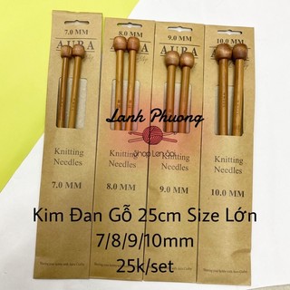 Kim Đan Gỗ Dài 25cm Size 3mm-10mm