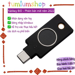 Yubikey Bio - Thiết bị xác thực 2 yếu tố nhận dạng vân tay