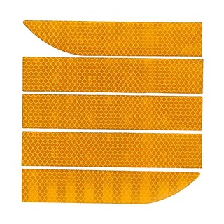 Dải decal phản quang dán đuôi xe ô tô