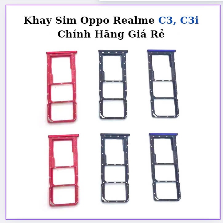 Khay Sim Oppo Realme C3,C3i Chính Hãng Giá Rẻ