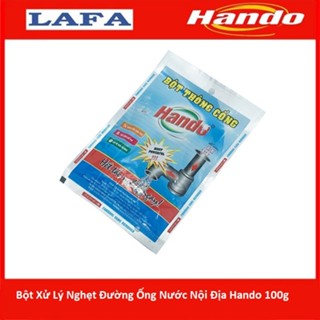 Bột Khử Mùi Xử Lý Nghẹt Đường Ống Nước Nội Địa Hando 100G