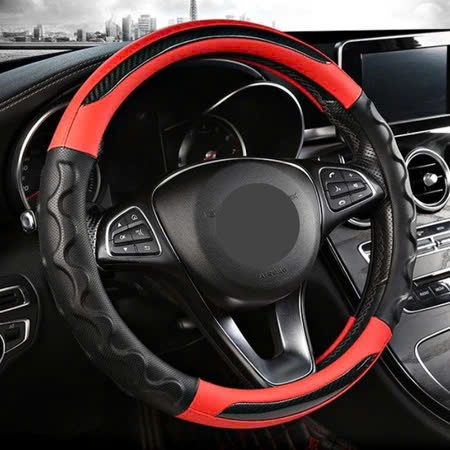 bọc vô lăng ô tô  VINFAST LUX A, LUX SA2.0,FADIL-bọc vô lăng vân rồng da phối carbon cao cấp