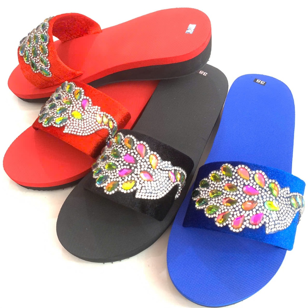 Dép nữ quai ngang cao 3 phân S75