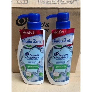 Dầu Gội Head & Shoulders Sub-Zero Băng Lạnh 0 Độ 370ml Thái lan