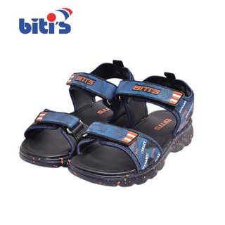GIÀY SANDAL QUAI HẬU HỌC SINH BÉ TRAI BITIS THỂ THAO DEB009300 (Xanh - Đỏ - Vàng Size 28-37)