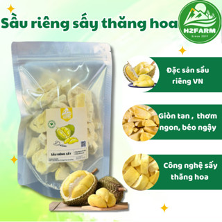 Sầu Riêng Sấy Thăng Hoa - H2farm - Thơm Ngon - Ăn Vặt _ Snack Food Thức Ăn