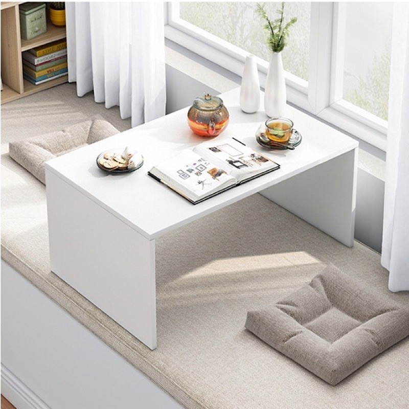 Bàn Trang Điểm Ngồi Bệt Có Ngăn Kéo - Bàn Làm Việc Ngồi Bệt Gỗ MDF Phủ Melamine Cao Cấp | BigBuy360 - bigbuy360.vn