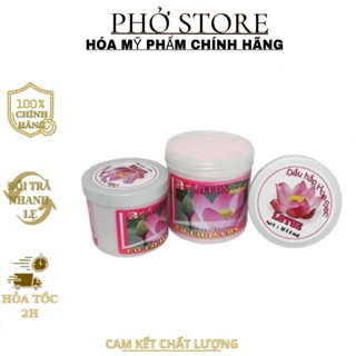 Kem ủ tóc HOA SEN LOTUS LK 1000ml - Ủ hấp tóc cung cấp dưỡng chất mùi hương sen cực thơm