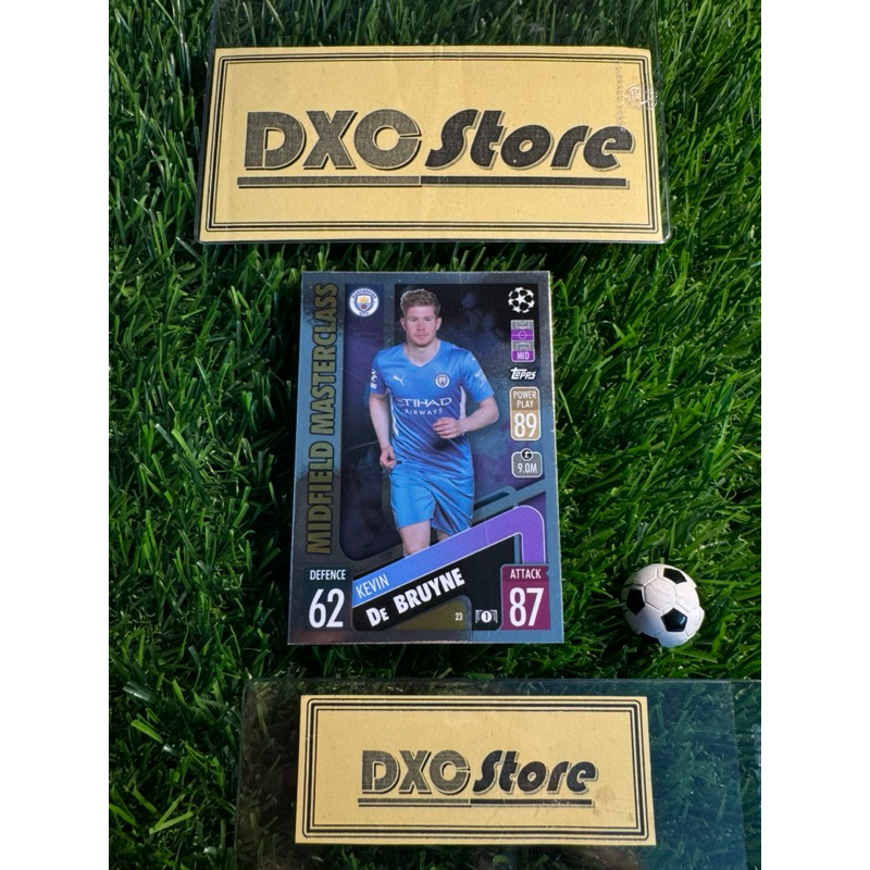 [ CHÍNH HÃNG ] - MIDFIELD MASTERCLASS - TOPPS MATCH ATTAX 2022 - KEVIN DE BRUYNE (MANCHESTER CITY)
