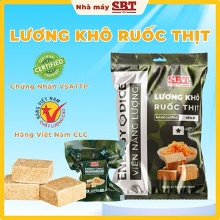 Lương Khô Ruốc Thịt SBT 500g Bổ Sung Năng Lượng Dinh Dưỡng, Lương Khô Mini Nhà máy SBT 1994