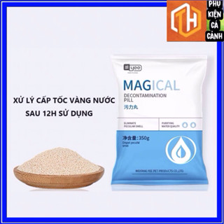 Vật liệu lọc purigen (YEE) - sử lý cấp tốc nước vàng nước đục làm trong nước bể cá