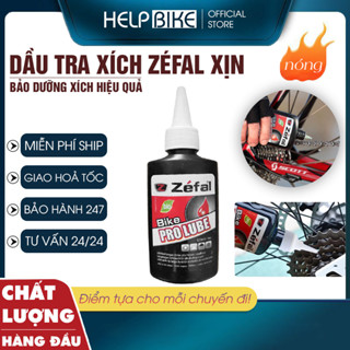 Dầu tra xích xe đạp thể thao, Hãng Zefal, Khô Nhanh, Chống Bẩn Xích DX02