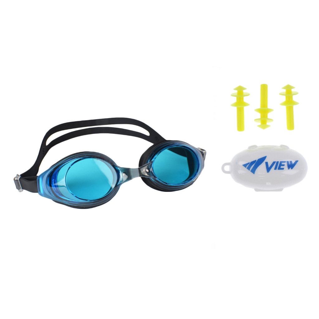 Bộ Kính Bơi VIEW V610 Và Nút Bơi Nhét Tai VIEW EP405 - Hàng Chính Hãng