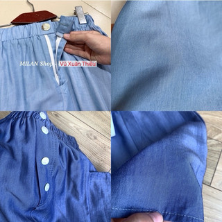 Chân váy xòe dài các kiểu mềm mát QC