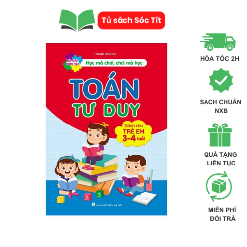 Sách Toán Tư Duy Cho Trẻ Theo Các Lứa Tuổi 3 4 Tuổi 4 6 Tuổi 5 7 Tuổi